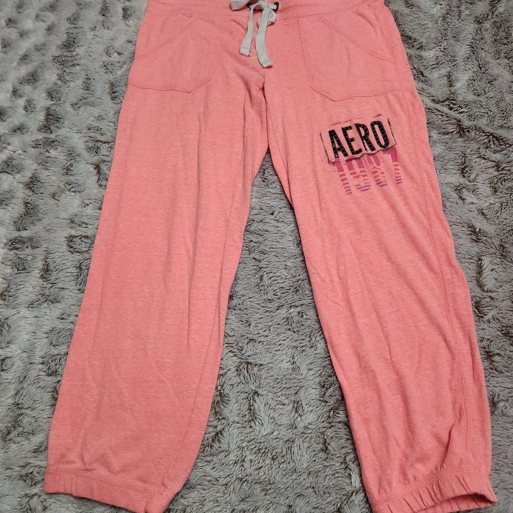 Aeropostale Pink Jogger Pants